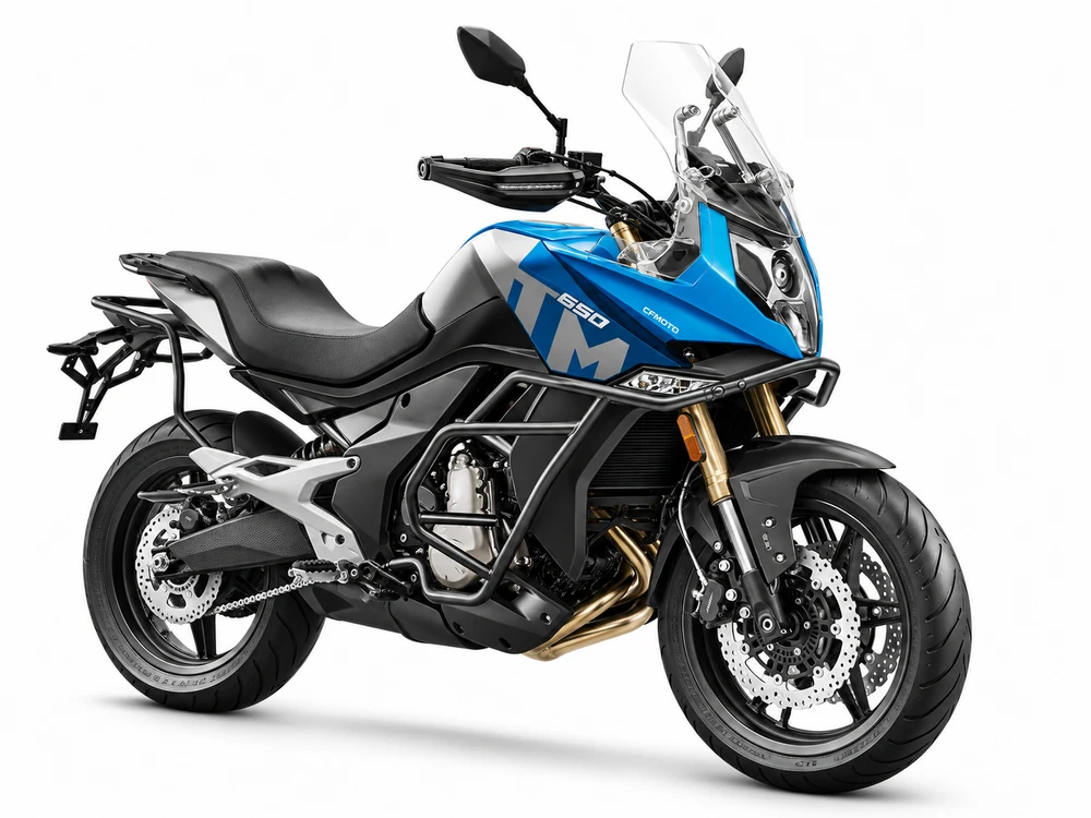 CF MOTO 650MT: CF MOTO 650MT — reviewed model photograph; colour representative