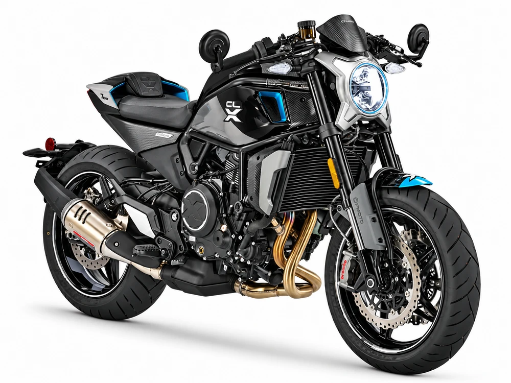 CF MOTO 700CL-X Sport: CF MOTO 700CL-X Sport — reviewed model photograph; colour representative