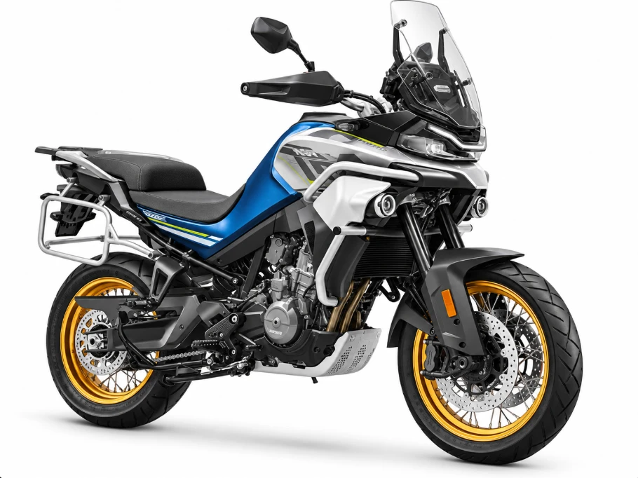CF MOTO 800MT Touring: CF MOTO 800MT Touring — reviewed model photograph; colour representative