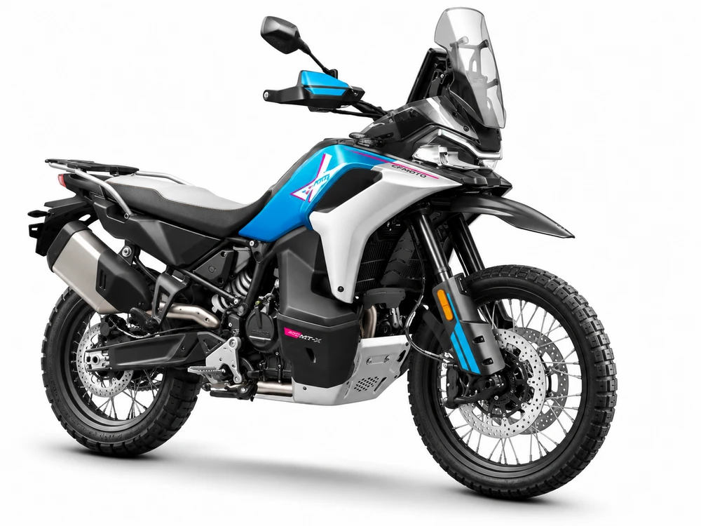 CF MOTO 800MT-X: CF MOTO 800MT-X — reviewed model photograph; colour representative