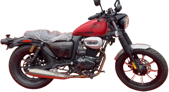 Hi Speed Cyclone 250: Hi Speed Cyclone 250 — reviewed model photograph; colour representative