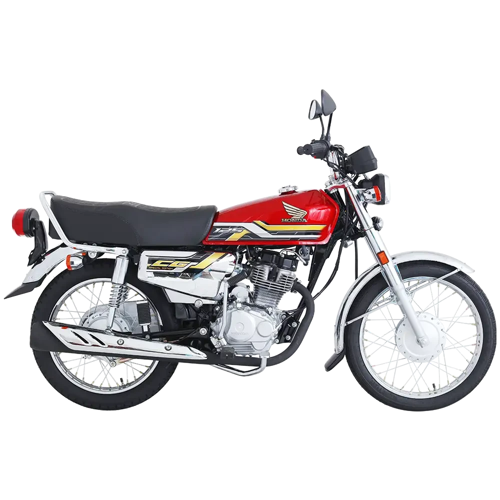 Honda CG 125S: Honda CG 125S — reviewed model photograph; colour representative