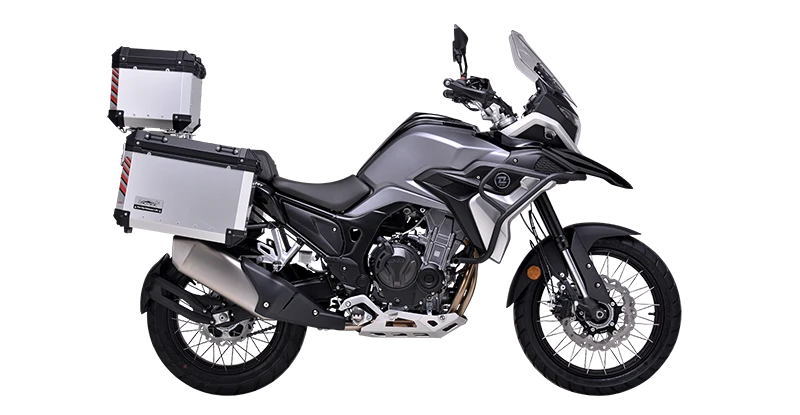 Kove Adventure 500X Euro 5: Kove Adventure 500X Euro 5 — reviewed model photograph; colour representative