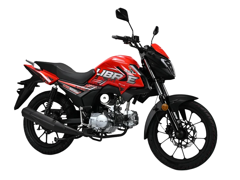 Royal GPX Libre 125: Royal GPX Libre 125 — reviewed model photograph; colour representative