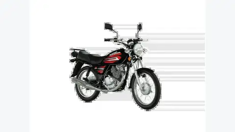 Suzuki GS 150: Suzuki GS 150 — reviewed model photograph; colour representative