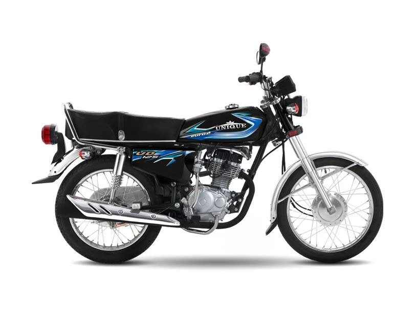 Unique UD 125: Unique UD 125 — reviewed model photograph; colour representative
