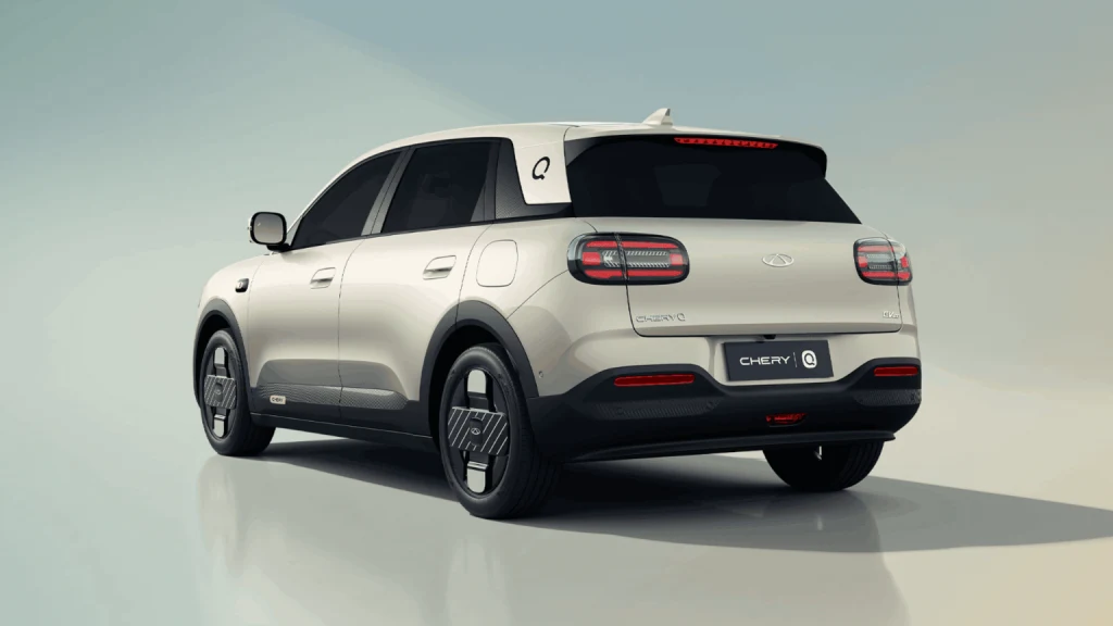 Chery Q: Chery Q — Official Pakistan distributor/dealer depiction of Chery Q; representative exterior, delivered trim and colors may differ.