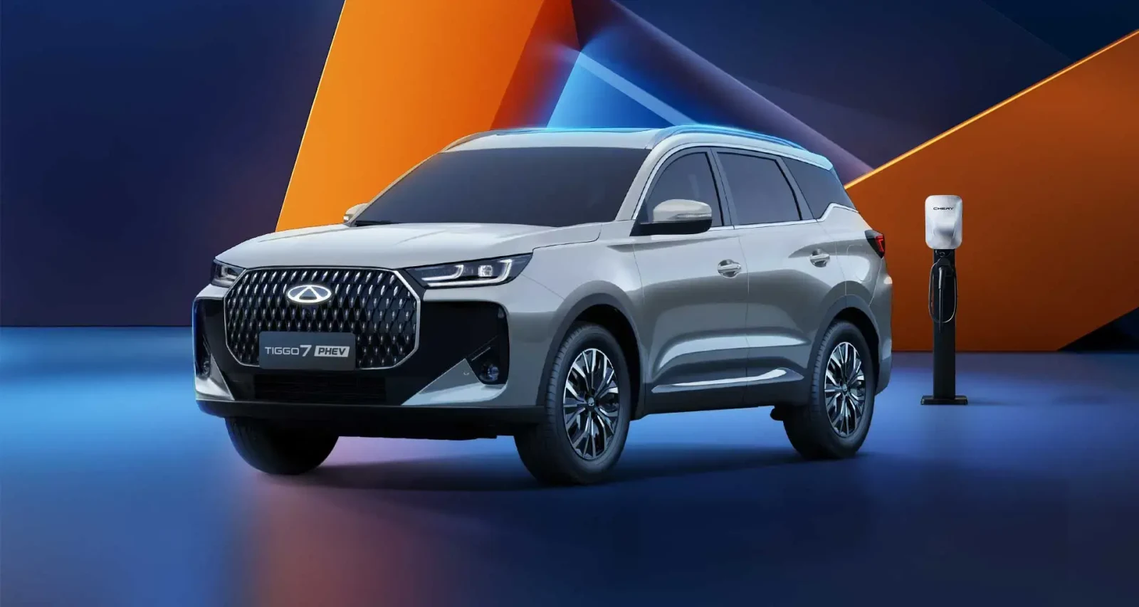 Chery Tiggo 7 PHEV: Chery Tiggo 7 PHEV — Official Pakistan distributor model depiction; market catalogue year differs from image source year where applicable.
