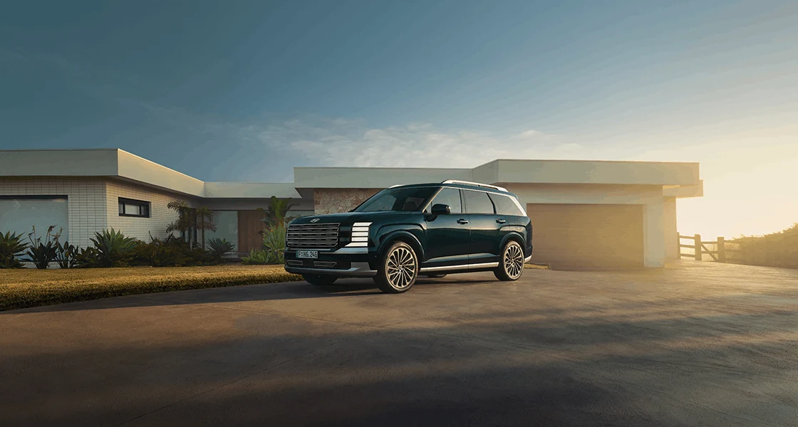 Hyundai Palisade Hybrid: Hyundai Palisade Hybrid — Official Pakistan distributor product image.