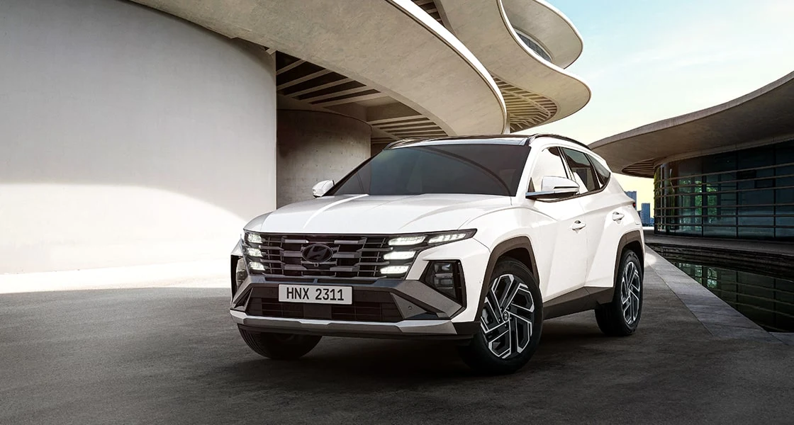 Hyundai Tucson Hybrid: Hyundai Tucson Hybrid — Official Pakistan distributor product image.