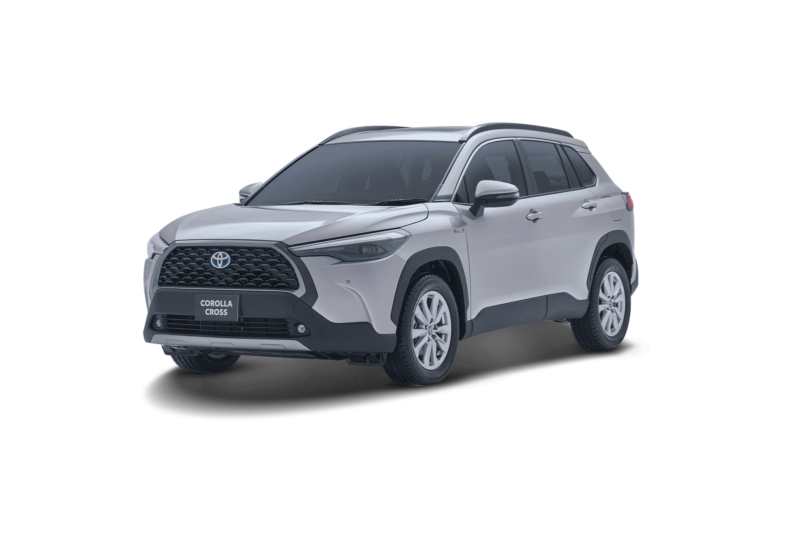 Toyota Corolla Cross: Toyota Corolla Cross — Official Pakistan distributor model depiction; market catalogue year differs from image source year where applicable.