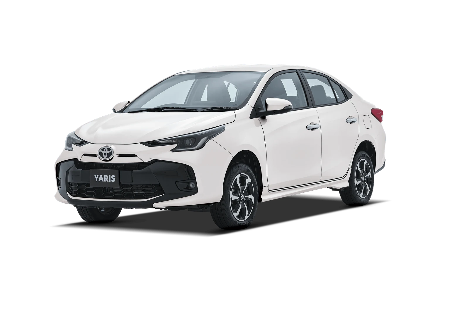 Toyota Yaris: Toyota Yaris — Official Pakistan distributor model depiction; market catalogue year differs from image source year where applicable.
