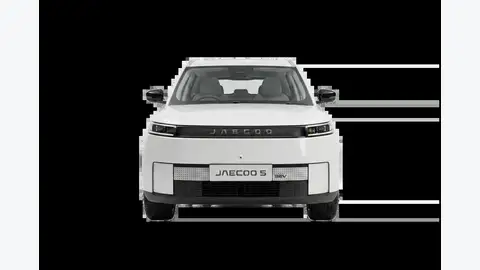 Jaecoo J5 EV: Official international model image; Pakistan final specification and appearance may differ.