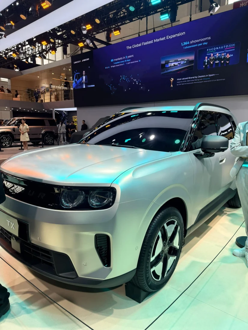 Jetour TX: Jetour TX — reported Pakistan preview; representative launch photograph